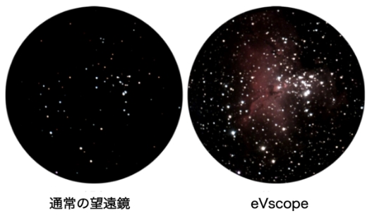 CAMPFIRE-eVscope・観察比較