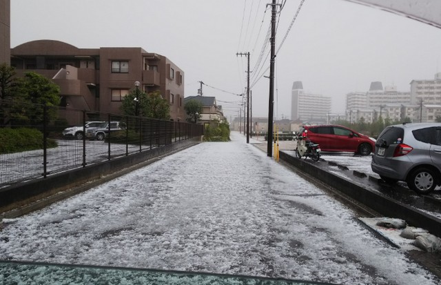 東京多摩地区で大粒の雹 ひょう 自動車保険は使える すっきり終活